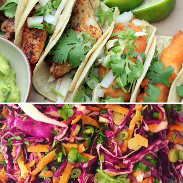 Fish Tacos and Slaw